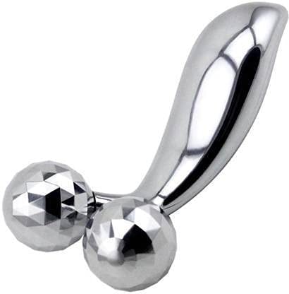 3D Massager, Stainless Steel, Back, Muscles, Silver