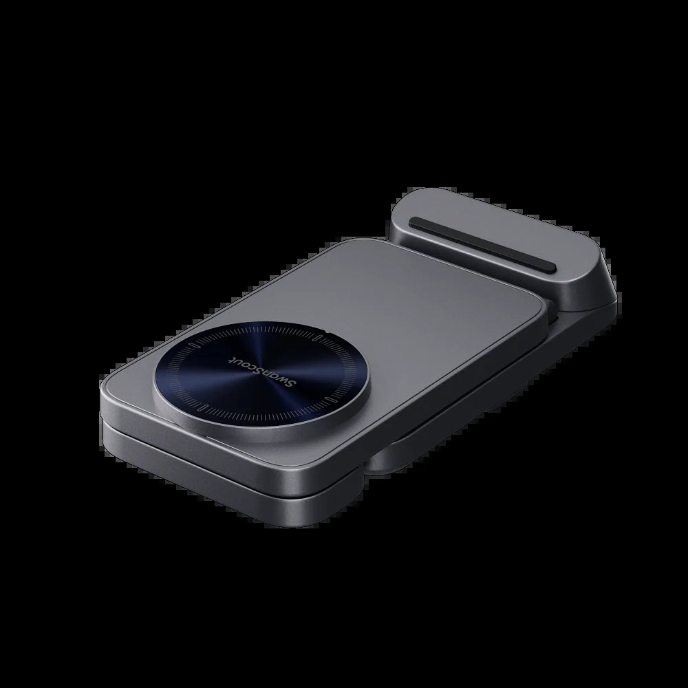 708M - 3 in 1 Magnetic Wireless Charger for Apple with Clock